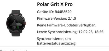 Used Polar Grit X Pro GPS Watch 2021 bike — image 2 of 3