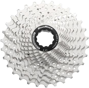 Used Sunrace CSRZ800 Drivetrain & Pedals