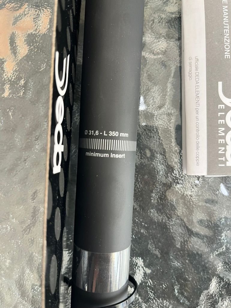 Used Deda Elementi Reggisella 31.6mm Offset 0mm Superleggero 2026 bike — image 3 of 5