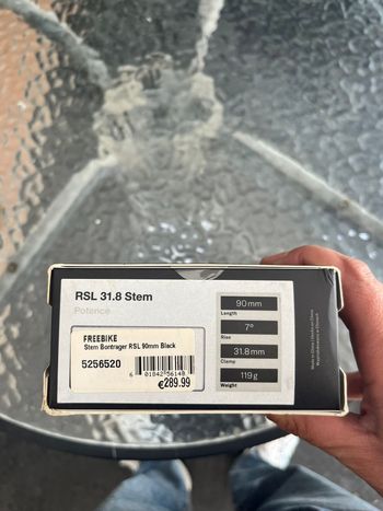 Used Bontrager RSL Stem 90mm 31.8mm 2026 bike — image 4 of 4