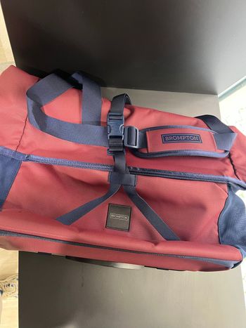 Used Brompton Roll top bag L bike