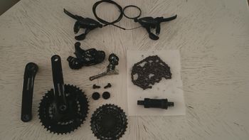 Used Shimano 3x7 Drivetrain 2023 bike