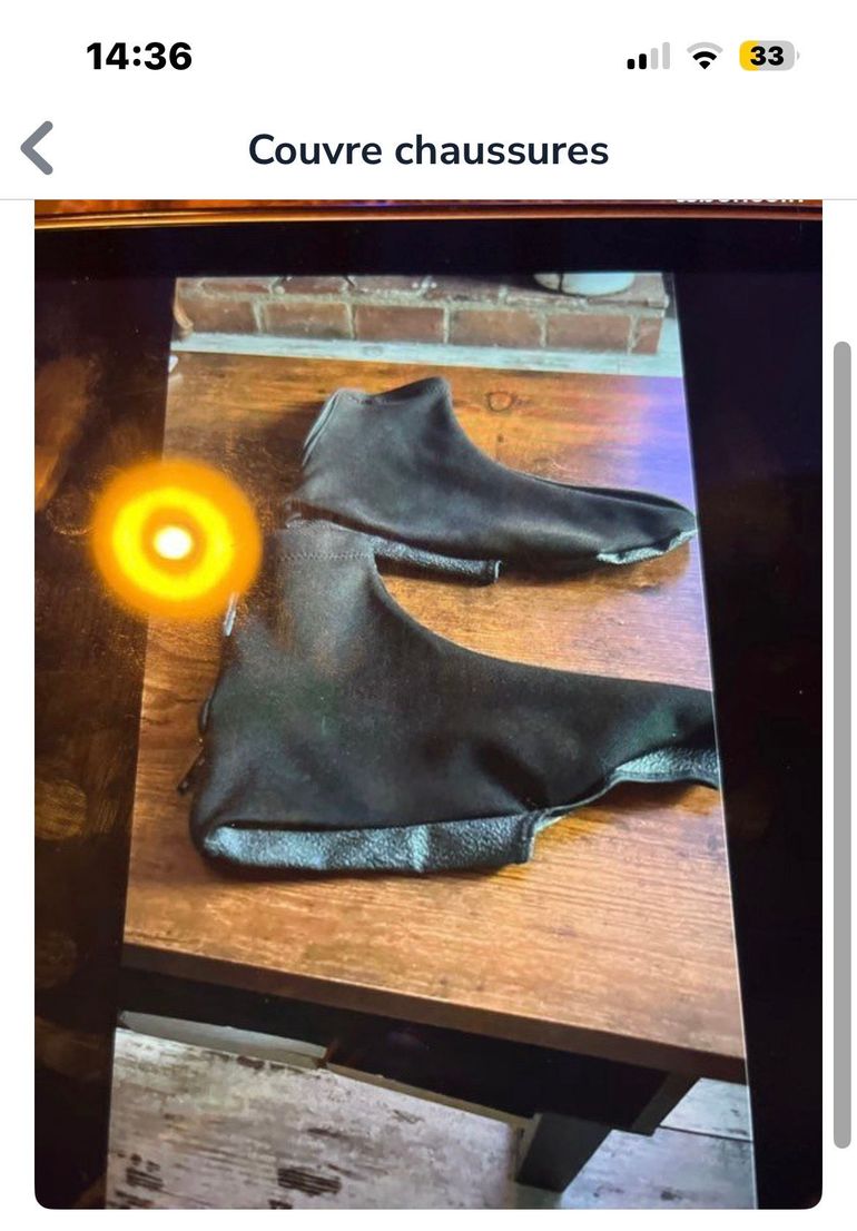 Used Decathlon Cycling Shoe Covers bike — image 3 of 3