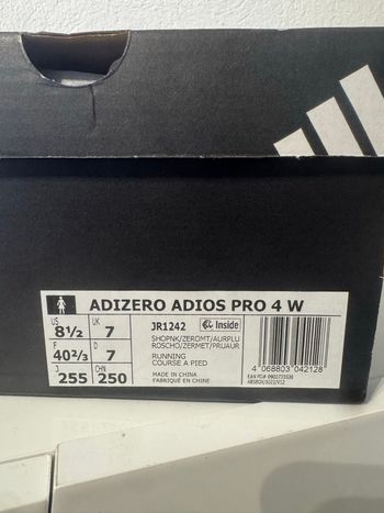 Used Adidas Adizero Adios Pro 4 2025 bike — image 6 of 6