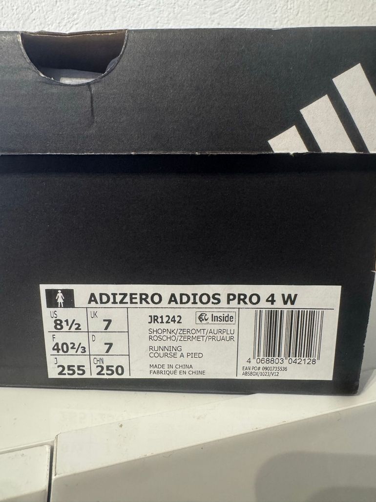 Used Adidas Adizero Adios Pro 4 2025 bike — image 6 of 6