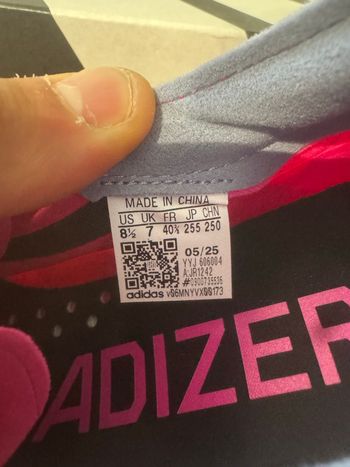 Used Adidas Adizero Adios Pro 4 2025 bike — image 5 of 6