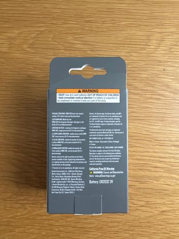 Used Garmin HRM 200 Heart Rate Monitor bike — image 4 of 5