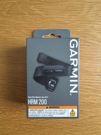 Used Garmin HRM 200 Heart Rate Monitor bike