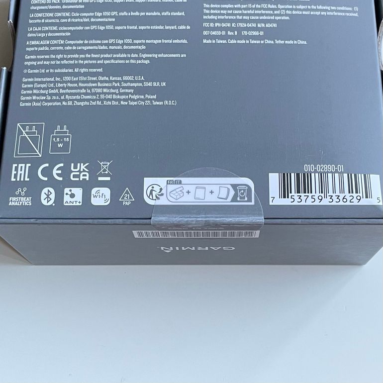 Used Garmin Edge 1050 2025 bike — image 2 of 2