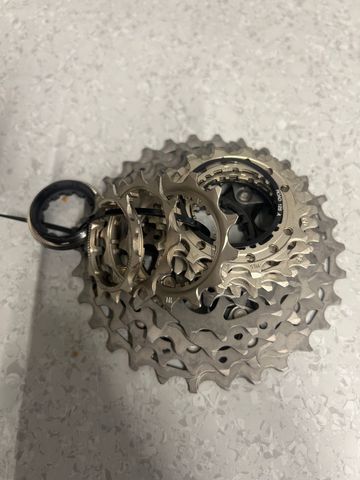 Shimano Dura-Ace CS-R9200 12-speed Cassette 11-30T 2025 Drivetrain & Pedals usato