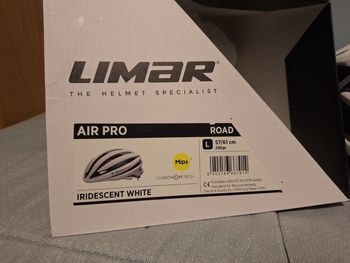 Used Limar Air Pro MIPS Helmet Iridescent White bike — image 8 of 8
