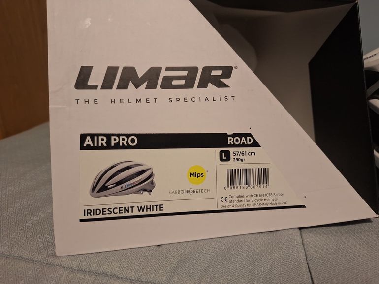 Used Limar Air Pro MIPS Helmet Iridescent White bike — image 8 of 8