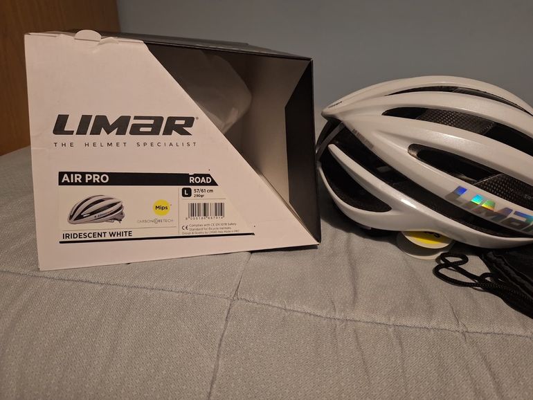 Used Limar Air Pro MIPS Helmet Iridescent White bike — image 2 of 8