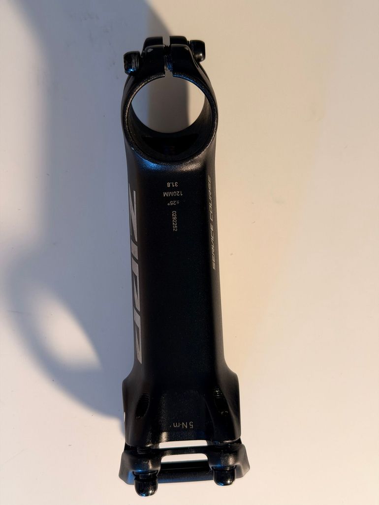 Used Zipp Service Course Stem 120mm 25° bike — image 3 of 4