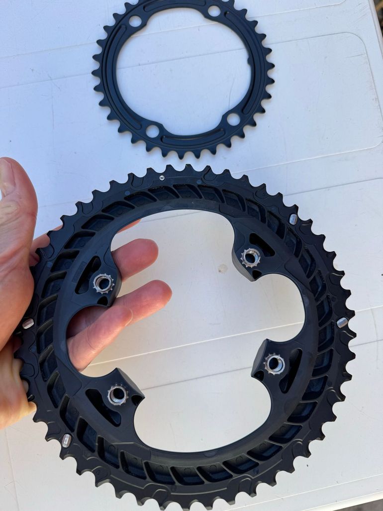 Used Shimano 105 Crank 165mm with Powermeter 2025 bike — image 9 of 9