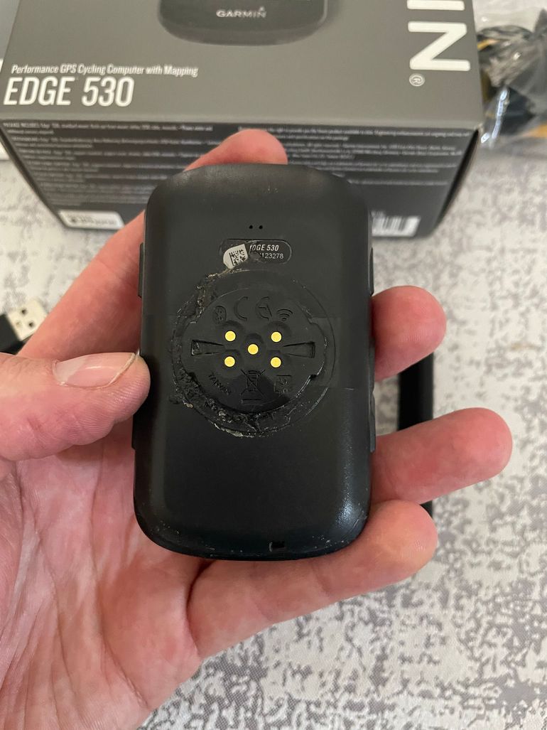 Used Garmin Edge 530 GPS Cycling Computer bike — image 4 of 6