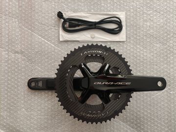 Shimano Dura-Ace FC-R9200-P Powermeter Kurbel + Carbon-Ti Kettenblätter 2026 Drivetrain & Pedals d'occasion