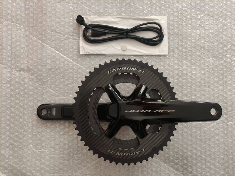 Shimano Dura-Ace FC-R9200-P Powermeter Kurbel + Carbon-Ti Kettenblätter 2026 Drivetrain & Pedals d'occasion