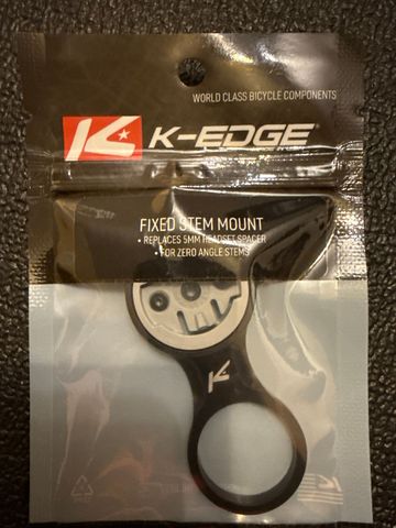 Used K-Edge Fixed Stem Mount for Wahoo 2026 Drivetrain & Pedals