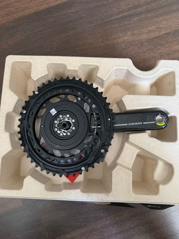 Used Sram RED e1 DUB 2x12-fach Carbon Kurbel 46/33 2026 bike — image 2 of 4