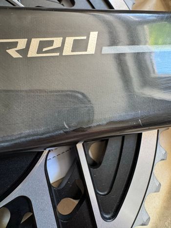 Used Sram RED e1 DUB 2x12-fach Carbon Kurbel 46/33 2026 bike — image 4 of 4
