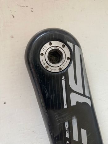 Used Fsa SL-K Light EVO 386 Left 172.5mm Carbon Crankarm bike — image 5 of 5