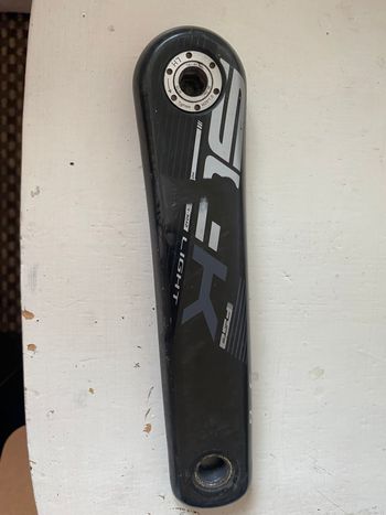 Used Fsa SL-K Light EVO 386 Left 172.5mm Carbon Crankarm bike