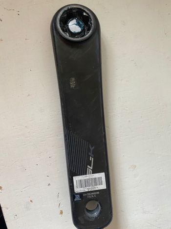Used Fsa SL-K Light EVO 386 Left 172.5mm Carbon Crankarm bike — image 2 of 5