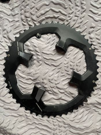Used Fsa Hollowtech 50/34t Chainring Carbon bike