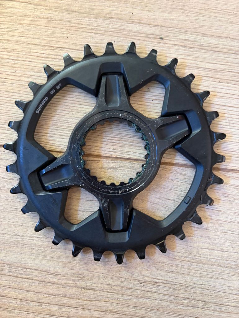 Used Shimano DEORE XT SM-CRM85 Chainring 2025 bike — image 1 of 2