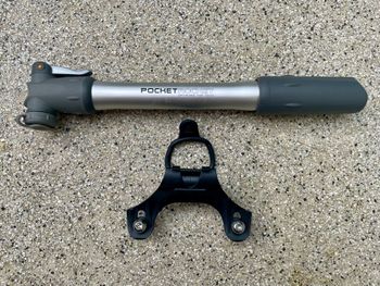 Used Topeak Pocket Rocket Mini Pump bike