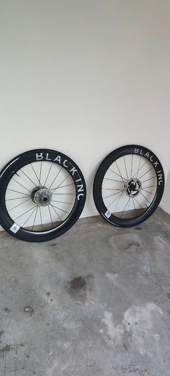 Used Black Inc 48|58 Wheelset 2025 bike