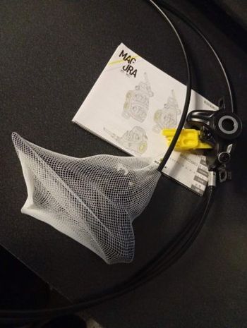 Used Magura MT4 Rear Brake 2-Piston Black with 200cm Hose bike — image 6 of 7