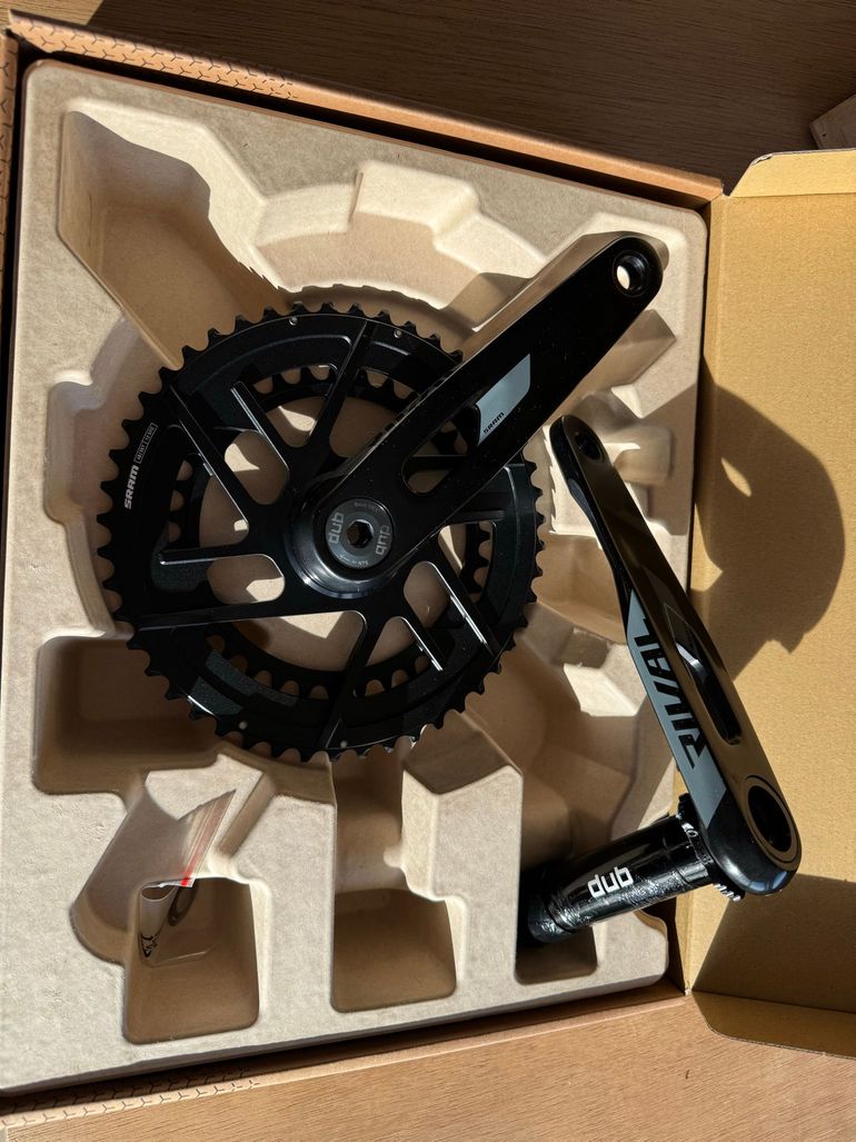 Used Sram Rival AXS EX1 DUB 2x12 172,5mm Crankset 2026 bike — image 1 of 3