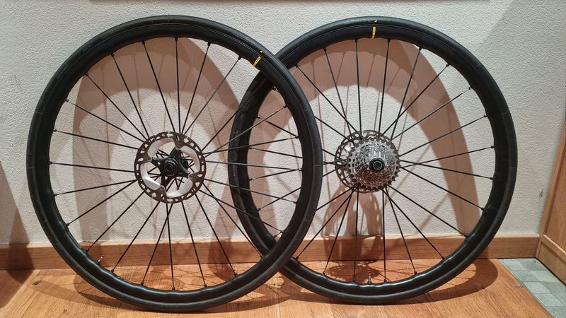 Used Mavic Ksyrium SL Disc Wheelset Wheels