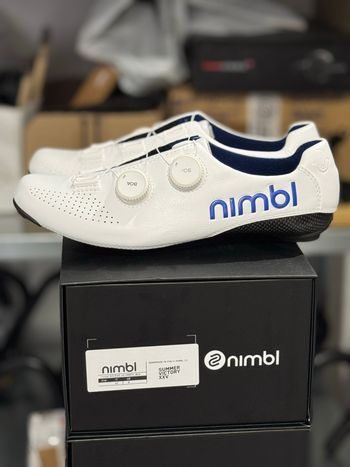 Used Nimbl Exceed White Blue 2026 bike — image 5 of 7