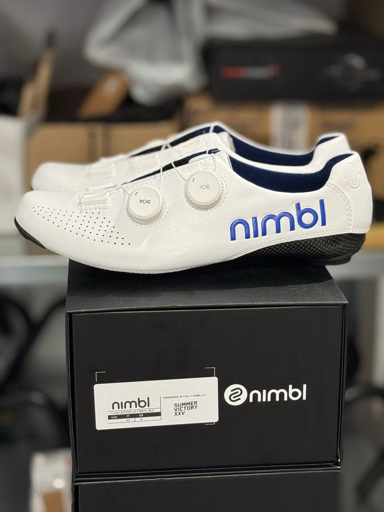 Used Nimbl Exceed White Blue 2026 bike — image 5 of 7