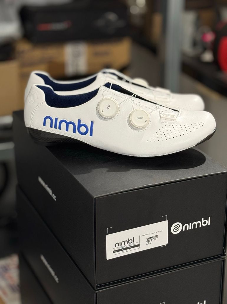 Used Nimbl Exceed White Blue 2026 bike — image 1 of 7