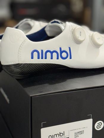Used Nimbl Exceed White Blue 2026 bike — image 2 of 7