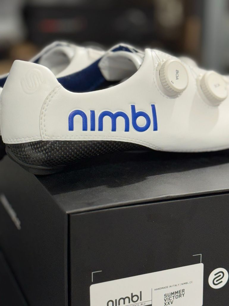 Used Nimbl Exceed White Blue 2026 bike — image 2 of 7