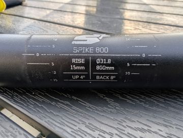 Brugt Spank Spike 800 Vibrocore Bar bike — billede 2 af 5