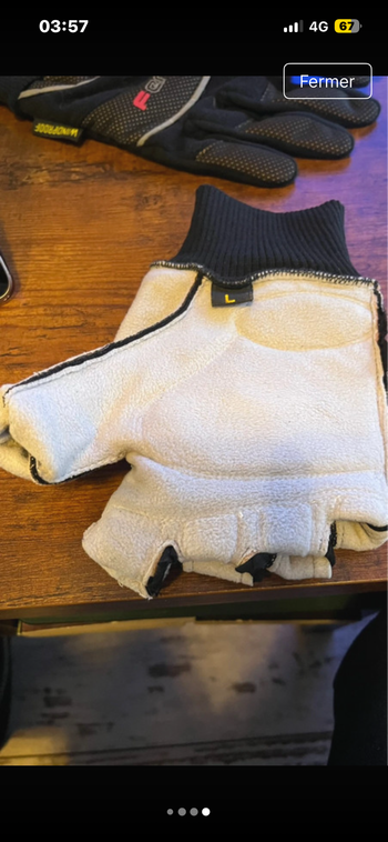 Used ferrus gants vélo hiver bike — image 4 of 4