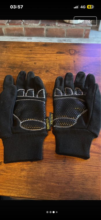 Used ferrus gants vélo hiver bike — image 3 of 4
