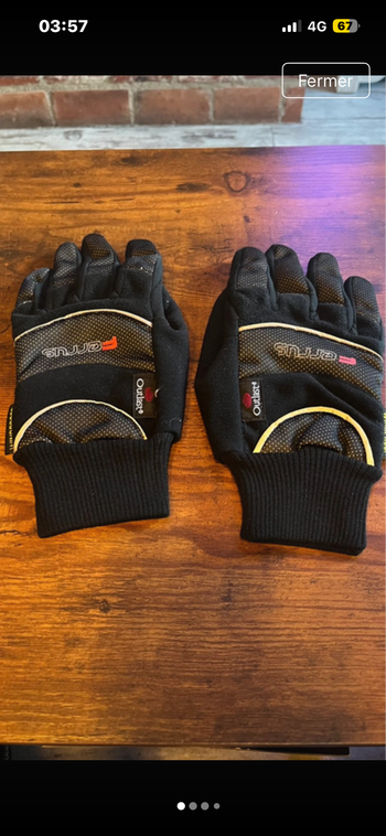 Used ferrus gants vélo hiver bike