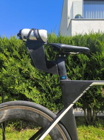 Used GC_TRI Behind the saddle mount Canyon Speedmax 2024 bike