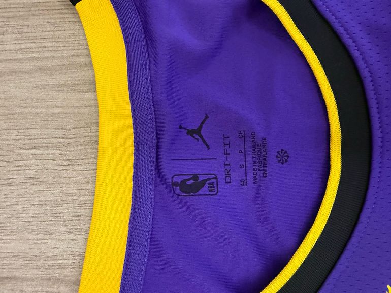 Used Jordan NBA Lakers Jersey 2025 bike — image 2 of 5