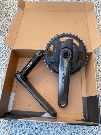 Used Sram Quarq Powermeter 40t bike