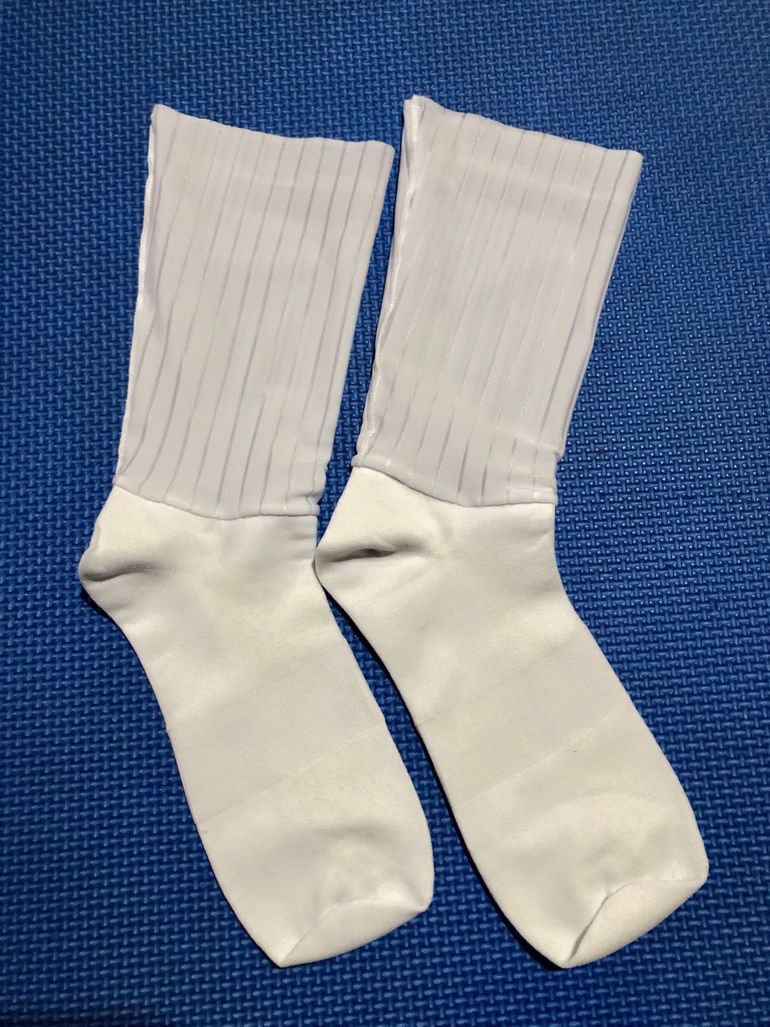 Used Aero Socks White (2paia) bike — image 2 of 5