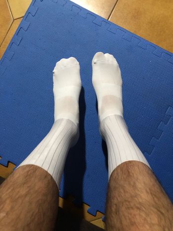 Used Aero Socks White (2paia) bike