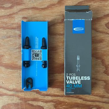 Used Schwalbe Tubeless Valve Pair 40mm bike — image 3 of 3
